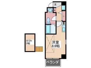 ファンタジ－ビルの物件間取画像